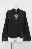画像1: axes femme POETIQUE / オリエンタルバタフライブラウス  黒 Y-26-04-05-062-AX-BL-SZ-ZY (1)