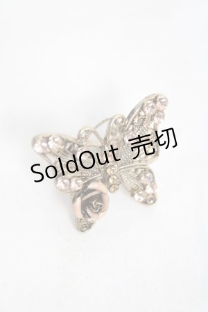 画像: axes femme / 蝶×ローズリング  ゴールド Y-26-04-05-007-AX-AC-SZ-ZY