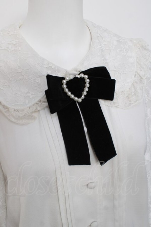 画像3: Secret Honey / レースデザインブラウス  白 Y-26-04-05-072-CA-BL-SZ-ZY (3)