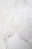 画像3: merry jenny / スカラップfrillボレロ F ホワイト Y-26-04-05-073-LO-TO-SZ-ZY (3)