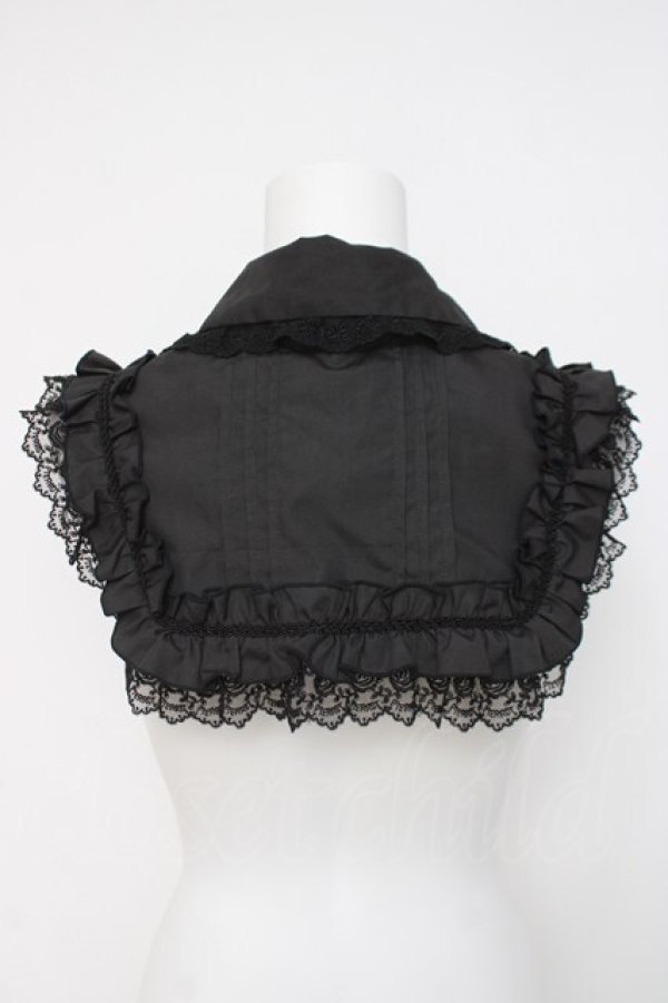 画像3: ATELIER PIERROT / 薔薇レース付け襟  黒 Y-26-04-05-078-EL-ZA-AS-ZY (3)