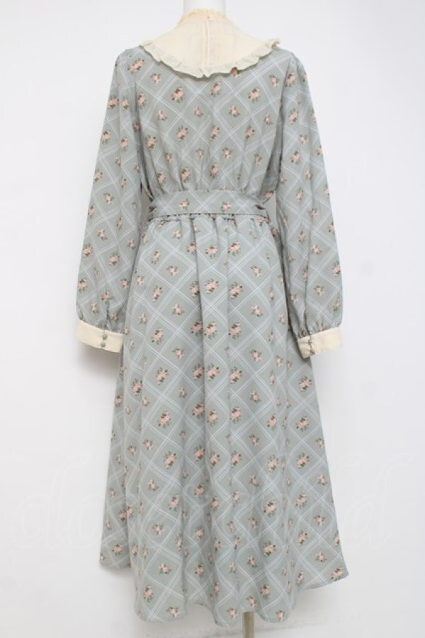 画像3: axes femme / ブロッキングワンピース  ミント Y-26-04-05-085-AX-OP-SZ-ZY (3)