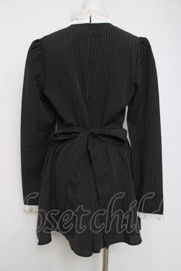 画像2: DARK IN LOVE / ヨークデザインワンピース L 黒ｘシロ Y-26-04-05-093-PU-OP-AS-ZY (2)