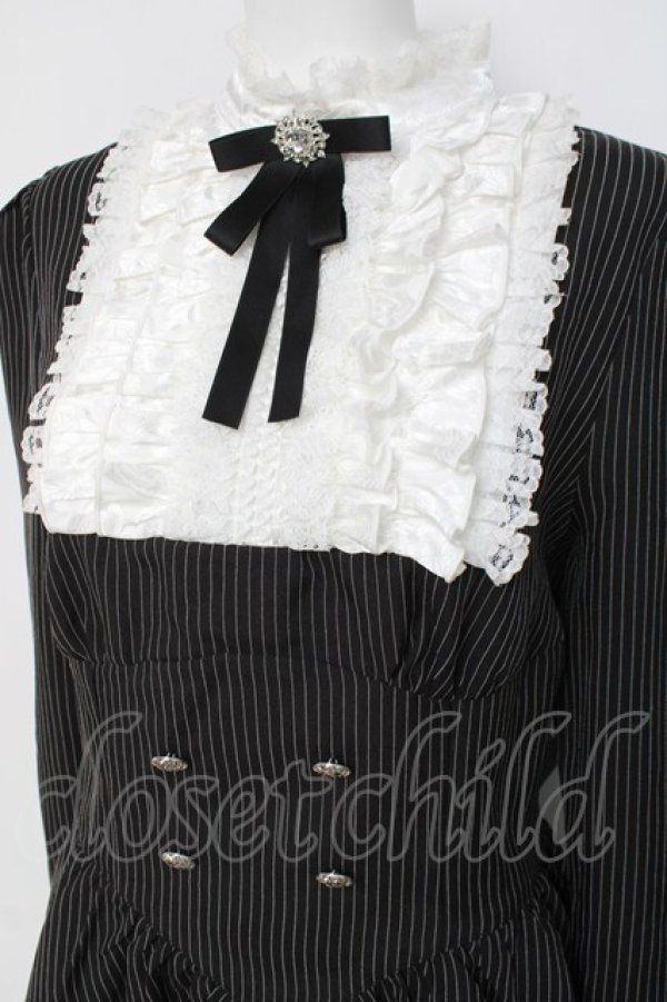 画像3: DARK IN LOVE / ヨークデザインワンピース L 黒ｘシロ Y-26-04-05-093-PU-OP-AS-ZY (3)