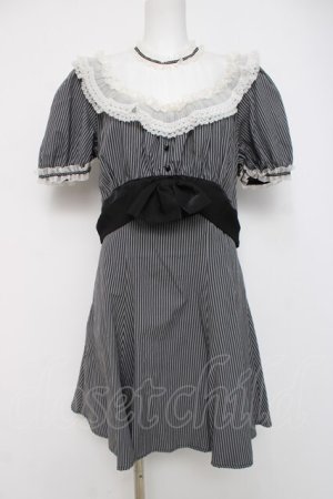 画像: DARK IN LOVE / レースデザインワンピース XL グレーｘ黒 Y-26-04-05-094-PU-OP-AS-ZY