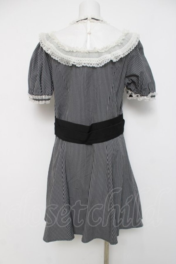 画像2: DARK IN LOVE / レースデザインワンピース XL グレーｘ黒 Y-26-04-05-094-PU-OP-AS-ZY (2)