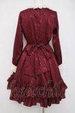画像3: Pina sweetcollection / ローズジャガードワンピース  ワイン Y-26-04-05-096-LO-OP-AS-ZY (3)