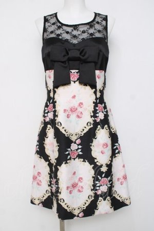 画像: JESUS DIAMANTE / クラウディアワンピース 42 黒 Y-26-04-05-099-JE-OP-AS-ZY