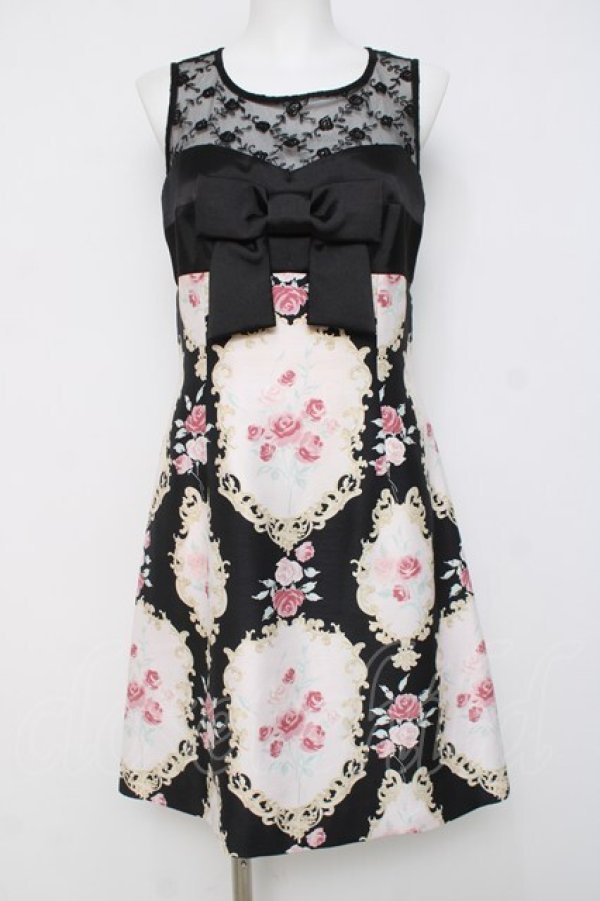 画像1: JESUS DIAMANTE / クラウディアワンピース 42 黒 Y-26-04-05-099-JE-OP-AS-ZY (1)