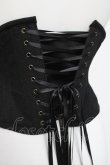 画像4: abilletage / ローズモチーフミニコルセット 4 黒 Y-26-04-05-108-GO-TO-AS-ZY (4)
