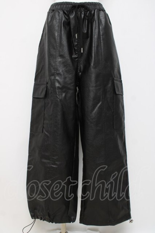 画像1: AXES-X / ミリタリー調カーゴパンツ  黒 Y-26-04-05-111-LO-PA-SZ-ZY (1)