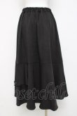 画像2: axes femme POETIQUE / バックラッフルフリルスカート  黒 Y-26-04-05-117-AX-SK-SZ-ZY (2)