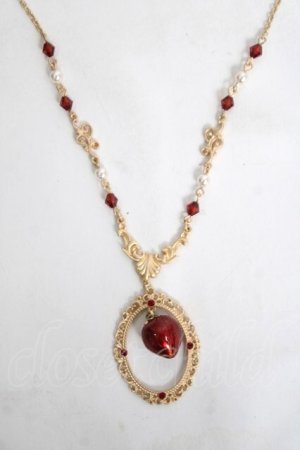 画像: axes femme POETIQUE / ベリーフレームネックレス  ゴールド Y-26-04-05-013-AX-AC-SZ-ZY