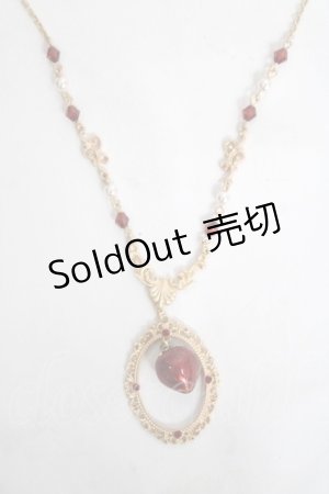 画像: axes femme POETIQUE / ベリーフレームネックレス  ゴールド Y-26-04-05-013-AX-AC-SZ-ZY