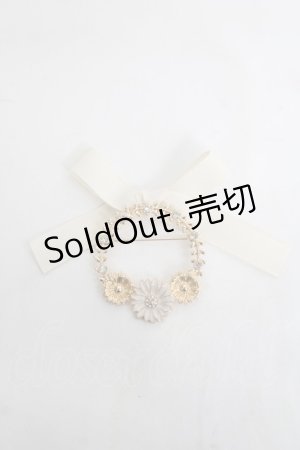 画像: m petit by misako / AMフラワーリーフブローチ  中金 Y-26-04-05-019-LO-AC-SZ-ZY