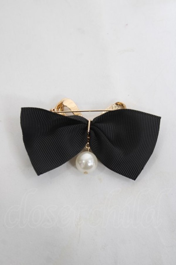 画像2: m petit by misako / AMPLリボンブローチ  中金 Y-26-04-05-020-LO-AC-SZ-ZY (2)