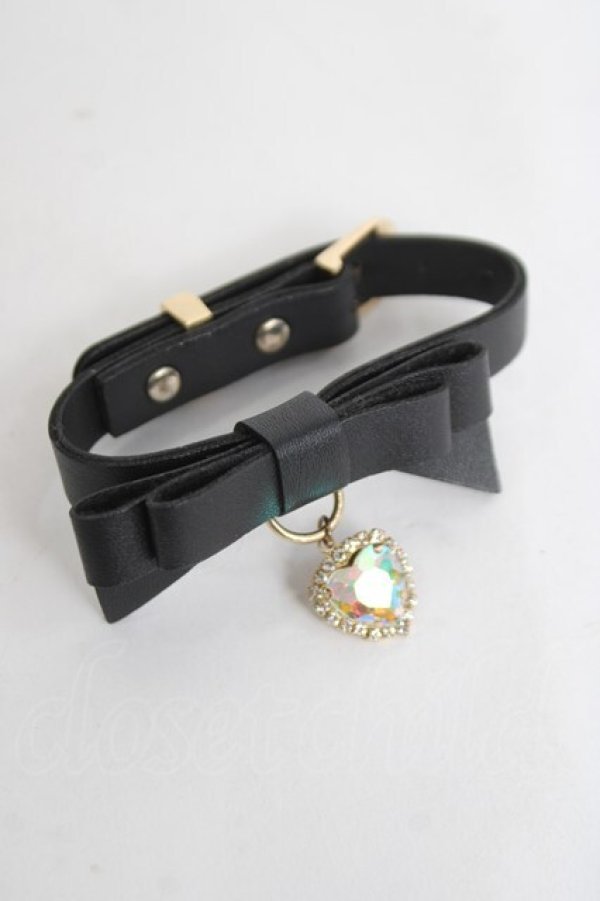 画像1: Rojita / レザーブレスレット  黒 Y-26-04-05-021-LO-ZA-SZ-ZY (1)