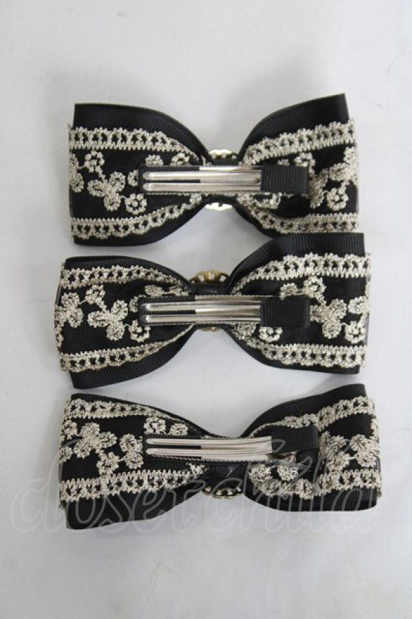 画像2: m petit by misako / AM3PPLクリップ  中黒 Y-26-04-05-025-LO-AC-SZ-ZY (2)