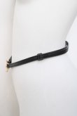 画像3: ｍ petit by misako / TT*AMリボンバックルベルト  黒 Y-26-04-05-030-LO-ZA-SZ-ZY (3)