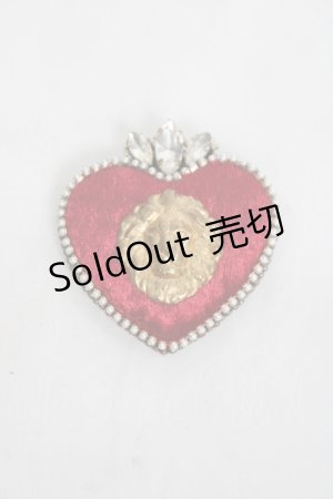 画像: LOLITA / ブローチ  ワイン Y-26-04-05-031-LO-AC-AS-ZY