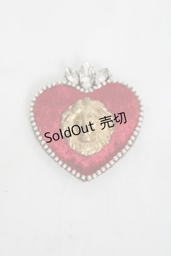 画像1: LOLITA / ブローチ  ワイン Y-26-04-05-031-LO-AC-AS-ZY (1)