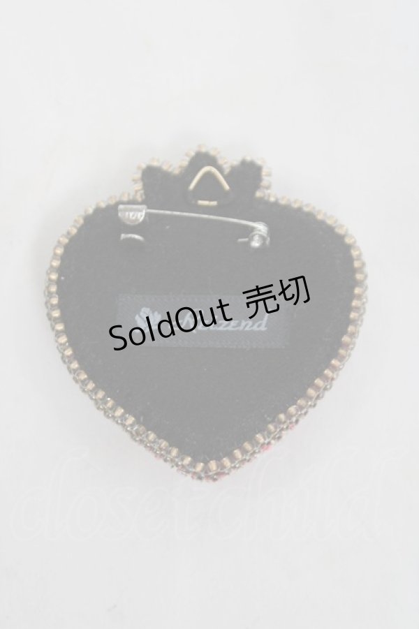 画像2: LOLITA / ブローチ  ワイン Y-26-04-05-031-LO-AC-AS-ZY (2)