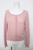 画像1: Ank Rouge / ドットカーディガン M ピンク Y-26-04-07-038-CA-TO-SZ-ZY (1)