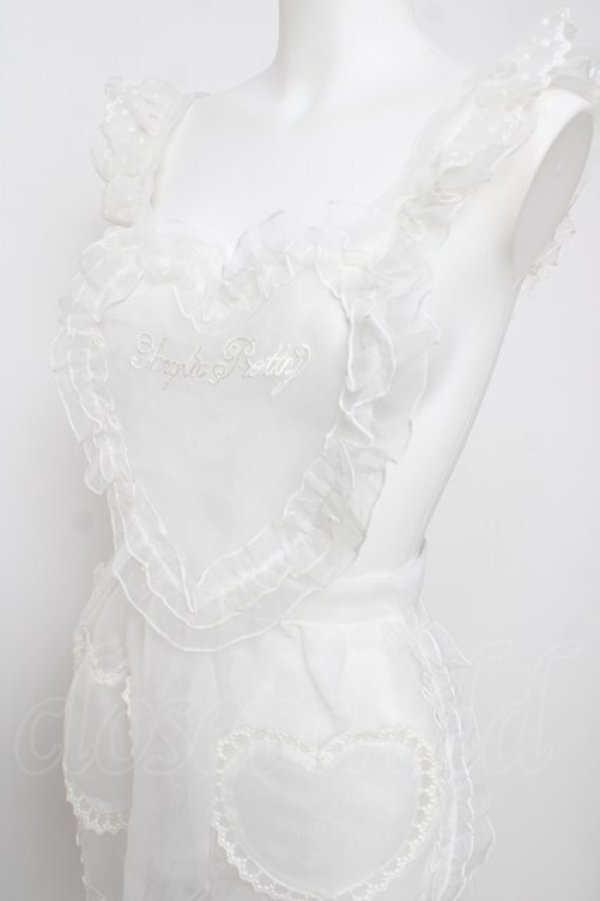 画像3: Angelic Pretty / Heart Fairyフリルエプロン  白 Y-26-04-07-041-AP-TO-SZ-ZY (3)