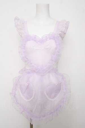 画像: Angelic Pretty / Heart Fairyフリルエプロン  ラベンダー Y-26-04-07-043-AP-TO-SZ-ZY