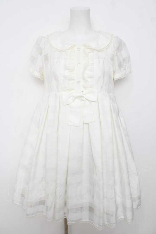 画像1: Angelic Pretty / Airy POPワンピース  白 Y-26-04-07-044-AP-OP-SZ-ZY (1)