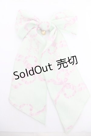 画像: Angelic Pretty / Sweetie Ribbonリボンクリップ  ミント Y-26-04-07-006-AP-AC-SZ-ZY