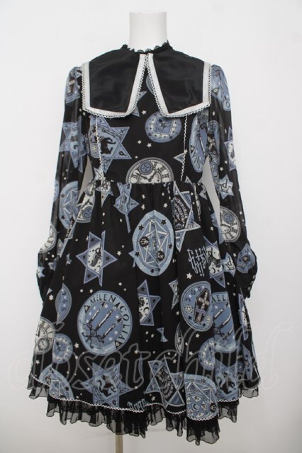 画像1: Angelic Pretty / Magic Amuletワンピース  黒 Y-26-04-07-049-AP-OP-SZ-ZY (1)