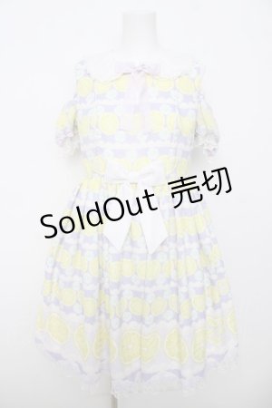 画像: Angelic Pretty / Lemonade Floatワンピース  ラベンダー Y-26-04-07-050-AP-OP-SZ-ZY