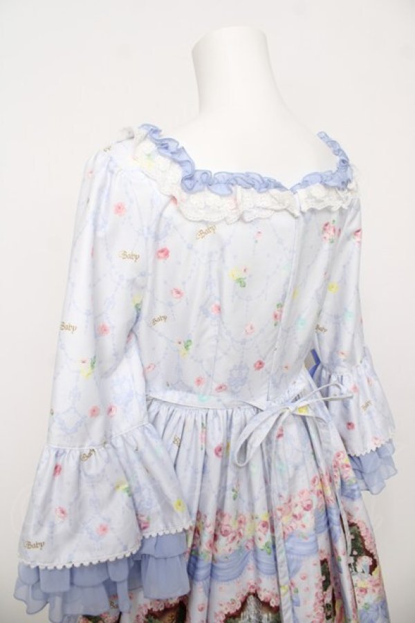 画像5: BABY, THE STARS SHINE BRIGHT / 夢色に花舞うPrincess Garden Party柄ワンピース  ラベンダー Y-26-04-07-051-BA-OP-SZ-ZY (5)