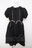 画像1: Ank Rouge / レースリボンドーリーワンピース M 黒 Y-26-04-07-054-CA-OP-SZ-ZY (1)