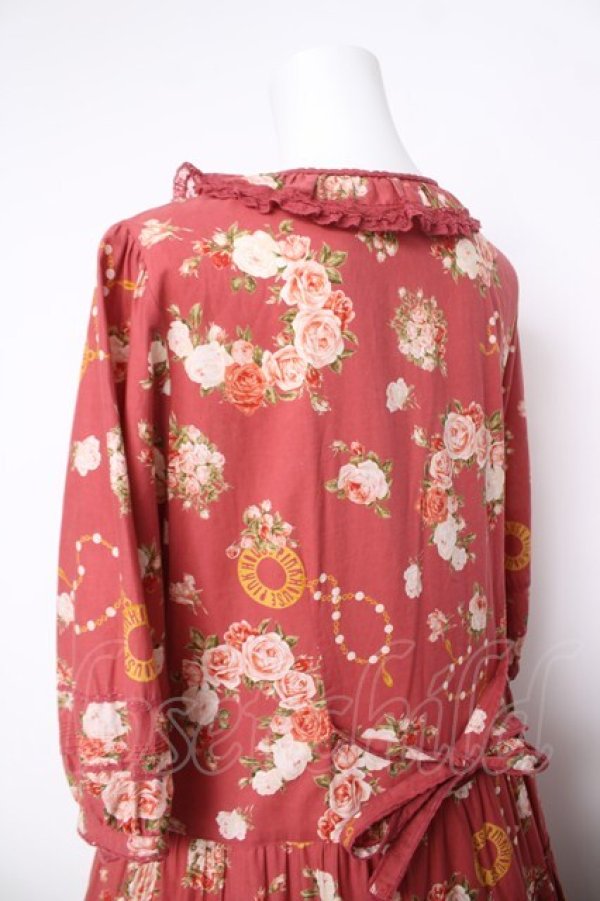 画像5: PINK HOUSE / ローズリースローンワンピース F ピンク Y-26-04-07-056-LO-OP-SZ-ZY (5)