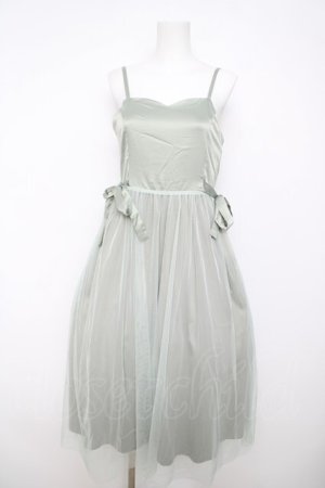 画像: F i.n.t / サテンチュールキャミワンピース F ミント Y-26-04-07-057-CA-OP-SZ-ZY