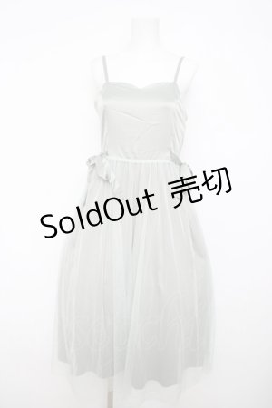 画像: F i.n.t / サテンチュールキャミワンピース F ミント Y-26-04-07-057-CA-OP-SZ-ZY