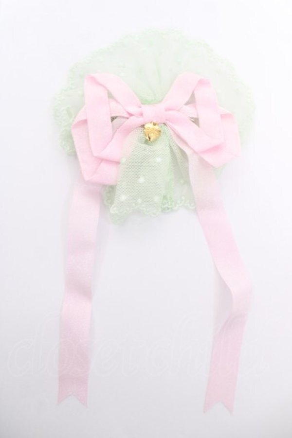 画像1: Angelic Pretty / Sweetie Ribbonレーシィクリップ  ミント Y-26-04-07-009-AP-AC-SZ-ZY (1)