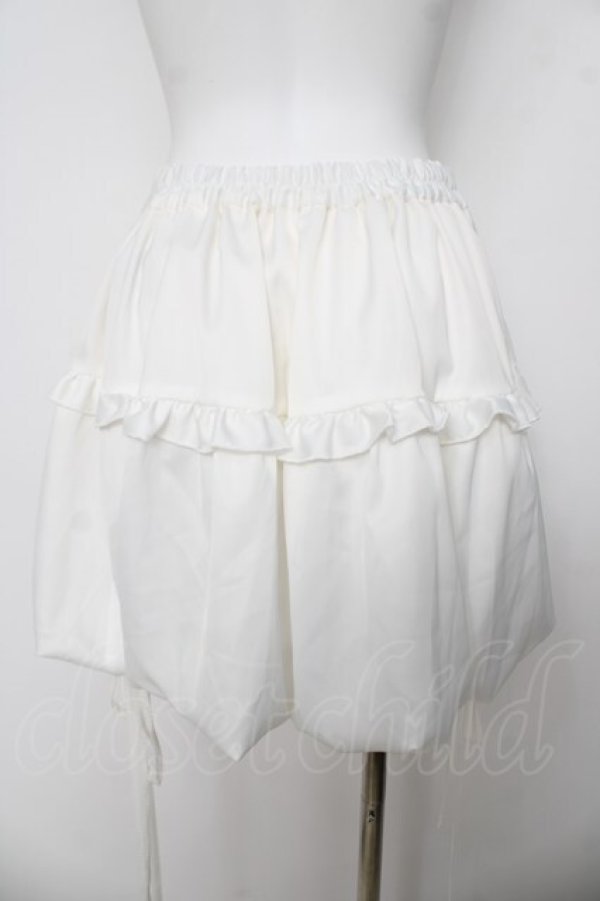 画像2: axes femme POETIQUE / クラゲバルーンミニスカート M 白 Y-26-04-07-067-AX-SK-SZ-ZY (2)