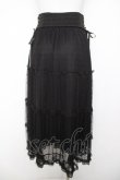 画像2: axes femme / ベルト付チュールスカート F 黒 Y-26-04-07-068-AX-SK-SZ-ZY (2)