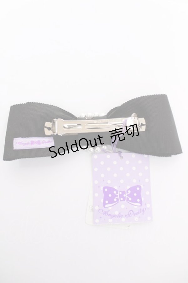 画像2: Angelic Pretty / Classy Ladyバレッタ  黒 Y-26-04-07-010-AP-AC-SZ-ZY (2)