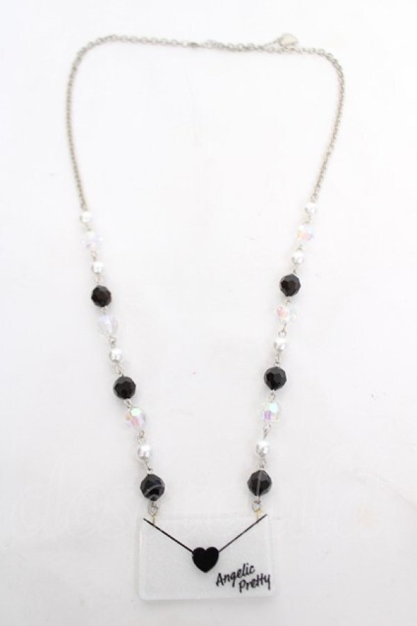 画像3: Angelic Pretty / Lovely Love Letterネックレス  黒 Y-26-04-07-001-AP-AC-SZ-ZY (3)