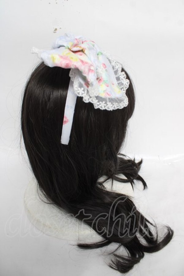 画像3: BABY, THE STARS SHINE BRIGHT / 夢色に花舞うPrincess Garden Party柄カチューシャ  ラベンダー Y-26-04-07-020-BA-AC-SZ-ZY (3)