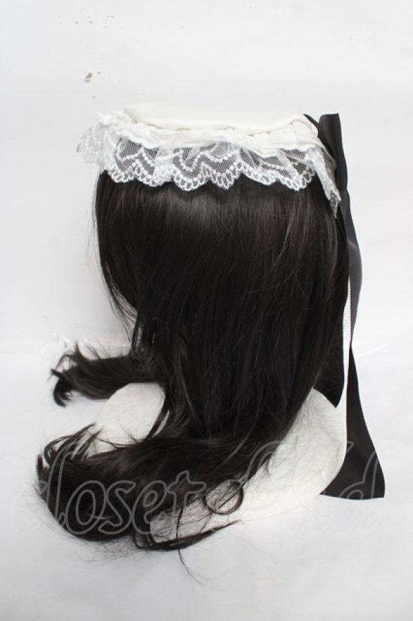 画像2: Angelic Pretty / Rose Tea Garden Cafeキャップ  黒 Y-26-04-07-024-AP-AC-SZ-ZY (2)