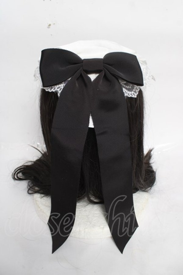 画像3: Angelic Pretty / Rose Tea Garden Cafeキャップ  黒 Y-26-04-07-024-AP-AC-SZ-ZY (3)