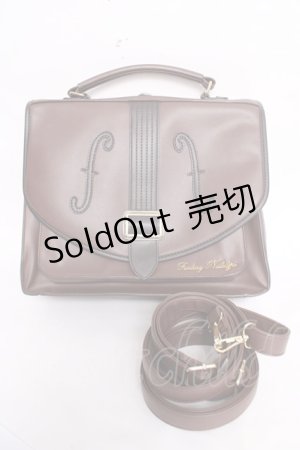 画像: Amavel / バイオリンサッチェルバッグ  ブラウン Y-26-04-07-026-CA-BG-SZ-ZY
