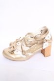 画像2: Angelic Pretty / Heartセパレートシューズ L ゴールド Y-26-04-07-028-AP-SH-SZ-ZY (2)
