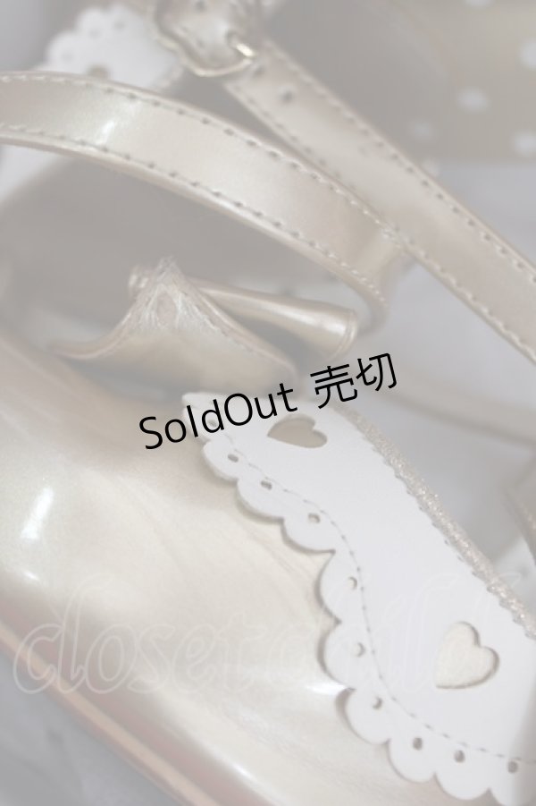 画像7: Angelic Pretty / Heartセパレートシューズ L ゴールド Y-26-04-07-028-AP-SH-SZ-ZY (7)