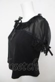画像3: Angelic Pretty / Dreamシフォン切替カットソー  黒 Y-26-04-07-031-AP-TO-SZ-ZY (3)